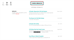 Desktop Screenshot of chrisbracco.com
